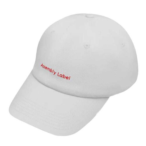 Assembly Label Atelier Logo Cap Ecru/Chilli
